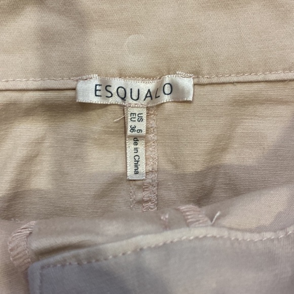 ESQUALO High Rise Pink Skirt with Tie - Picture 7 of 9